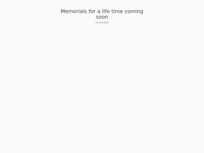 memorialsforalifetime.com snapshot