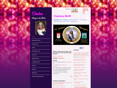 koenigin-charlene.de snapshot