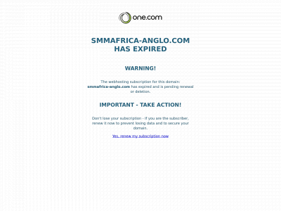 smmafrica-anglo.com snapshot