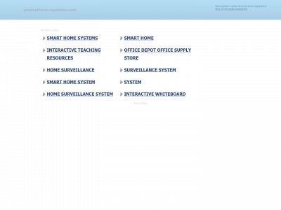promethean-systems.com snapshot