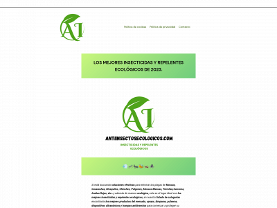 antiinsectosecologicos.com snapshot