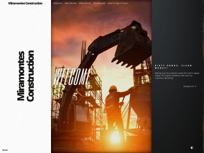miramontesconst.com snapshot