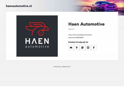 haenautomotive.nl snapshot