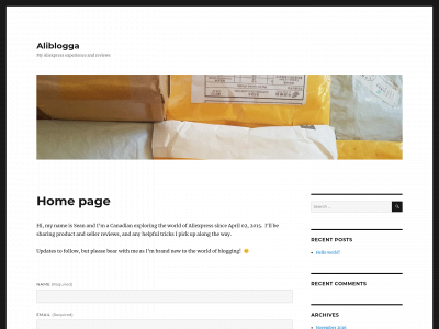 aliblogga.com snapshot