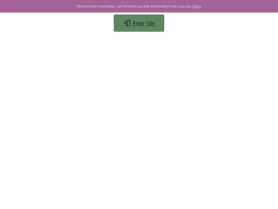 greencameldelivery.com snapshot