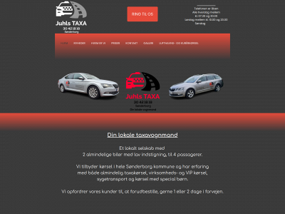 juhlstaxa.dk snapshot