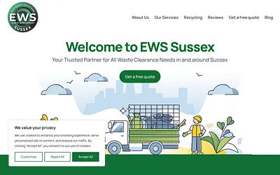 ews-sussex.co.uk snapshot