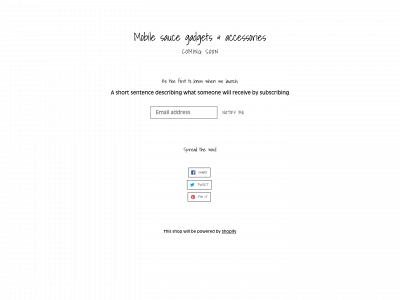 mobilesauce.net snapshot