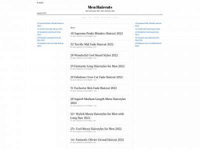 menhaircutstrend.com snapshot