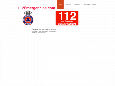 112emergencias.com snapshot