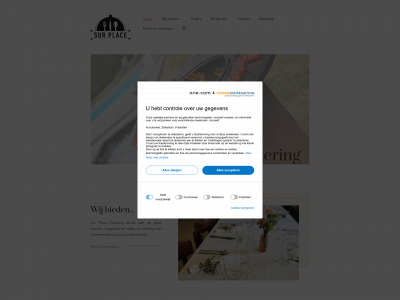 surplacecatering.be snapshot
