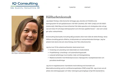 iqconsulting.se snapshot