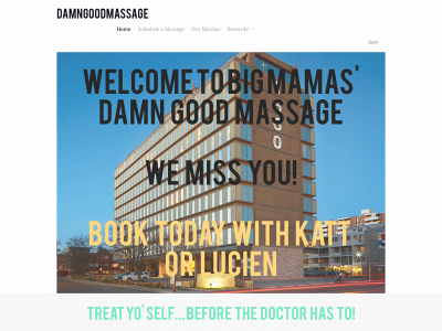 www.bigmamasmassage.com snapshot