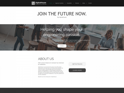 alphahouse.be snapshot