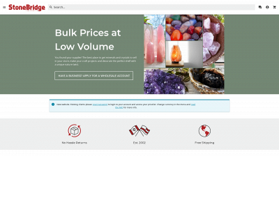stonebridgeimports.com snapshot