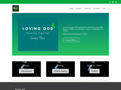 thrive-ministries.org snapshot