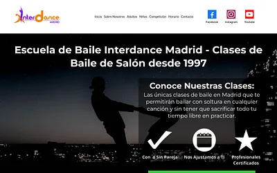 www.escuelainterdance.com snapshot