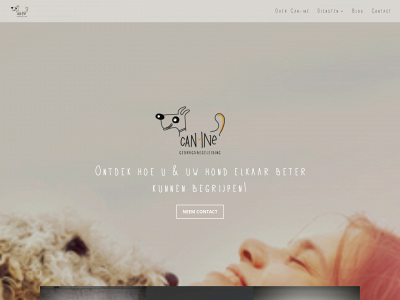can-ine.be snapshot