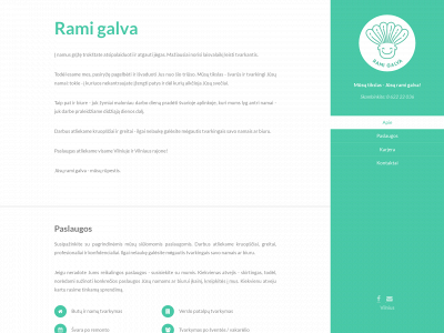 ramigalva.lt snapshot