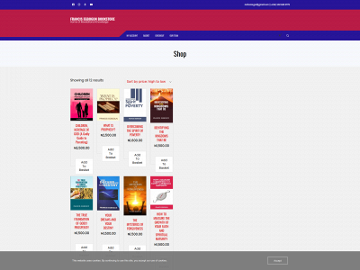 francisegbogun.com snapshot