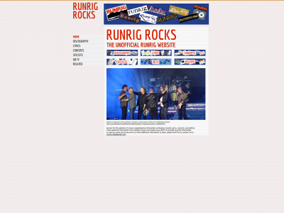 runrig.rocks snapshot