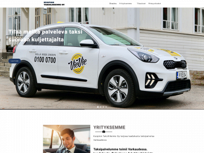 kuopiontaksiliikenne.fi snapshot