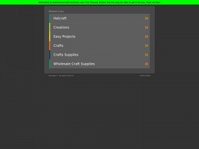 kendonnascraftcreations.com snapshot