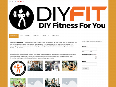 diyfit.net snapshot