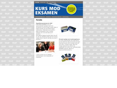 kursmodeksamen.dk snapshot