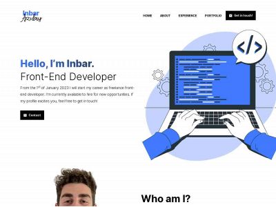 inbarazulay.com snapshot