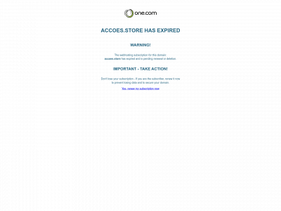 accoes.store snapshot