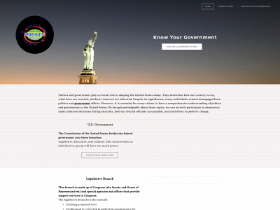 www.politicseasy.com snapshot