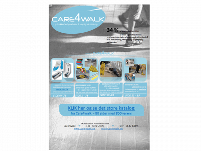 care4walk.dk snapshot