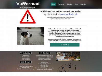 vuffermad.dk snapshot