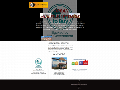 urbanendsestates.co.uk snapshot