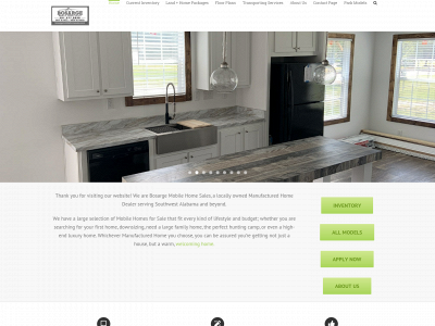 bosargemobilehomesales.com snapshot
