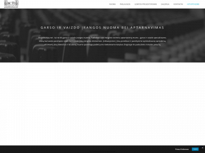 projektorius.net snapshot