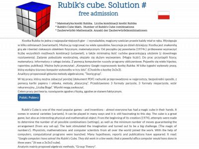 rubikscube-solution.pl snapshot