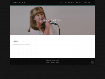 anniehedin.se snapshot