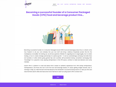 launchcpg.com snapshot