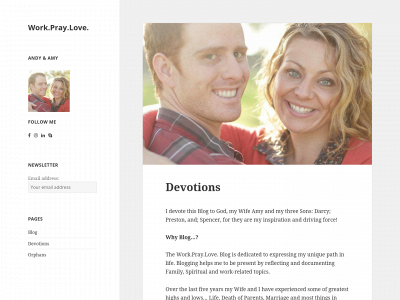 workpraylove.com snapshot