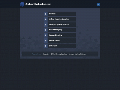 craboutthebucket.com snapshot