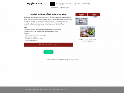 loggbok.me snapshot