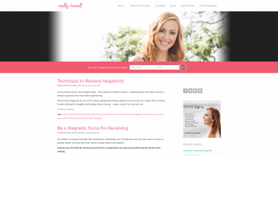 mollyhamill.com snapshot