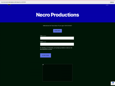 necroproductions.com snapshot