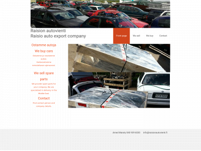 raisionautovienti.fi snapshot