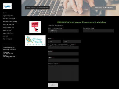 shop.agstoresonline.com snapshot