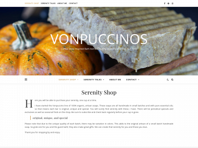 vonpuccinos.com snapshot