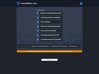 iconsultfirm.com snapshot