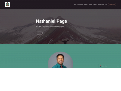 nathanielpage.me snapshot